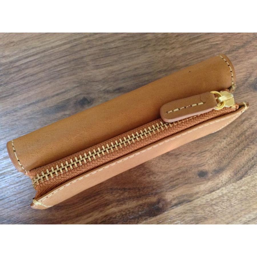 【J.cuir】【キーケース】ビゾンテ(フルタンニンオイルヌメ革)×バレンシア(オイルシュリンク革)　ファスナー小銭入れ付キーケース 得トク0706 |  | 08