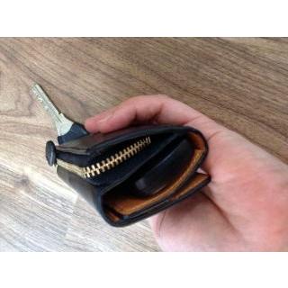 【J.cuir】【キーケース】ビゾンテ(フルタンニンオイルヌメ革)×バレンシア(オイルシュリンク革)　ファスナー小銭入れ付キーケース 得トク0706 |  | 12