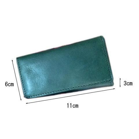 【J.cuir】【キーケース】ビゾンテ(フルタンニンオイルヌメ革)×バレンシア(オイルシュリンク革)　ファスナー小銭入れ付キーケース 得トク0706 |  | 13