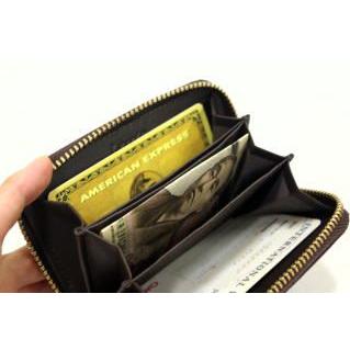 ヌメシボ革　ラウンドファスナー小銭入/牛革 財布 メンズ 得トク0706 |  | 03