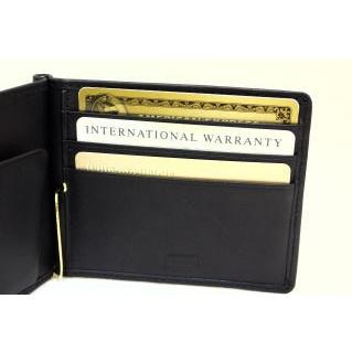 マネークリップ/スムース牛革　札ばさみ/札入れ メンズ 二つ折り 財布 得トク0706 |  | 01