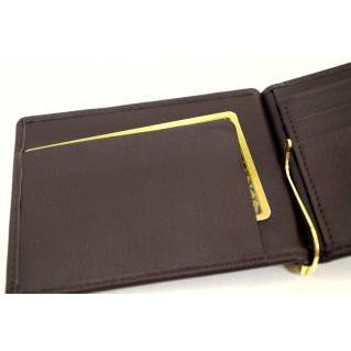 マネークリップ/スムース牛革　札ばさみ/札入れ メンズ 二つ折り 財布 得トク0706 |  | 03