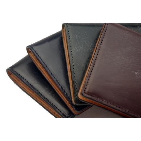 長財布/英国トーマス社製ブライドルレザー×ヌメ革長財布(ファスナー小銭入れ無し) 得トク0706 |  | 02