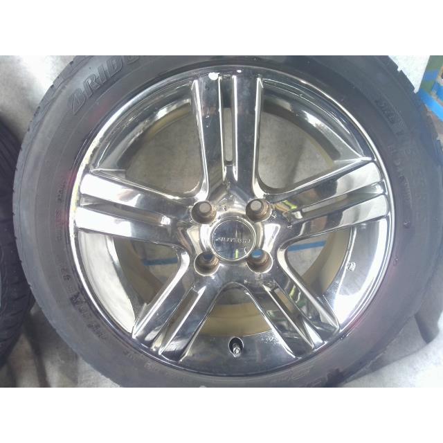 ノート 中古 純正 オーテック 15インチ 185/55R15 ノーマルタイヤ 