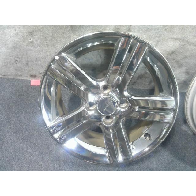 中古 ノート 純正 アルミホイール オーテックバージョン 15×6J メッキ 