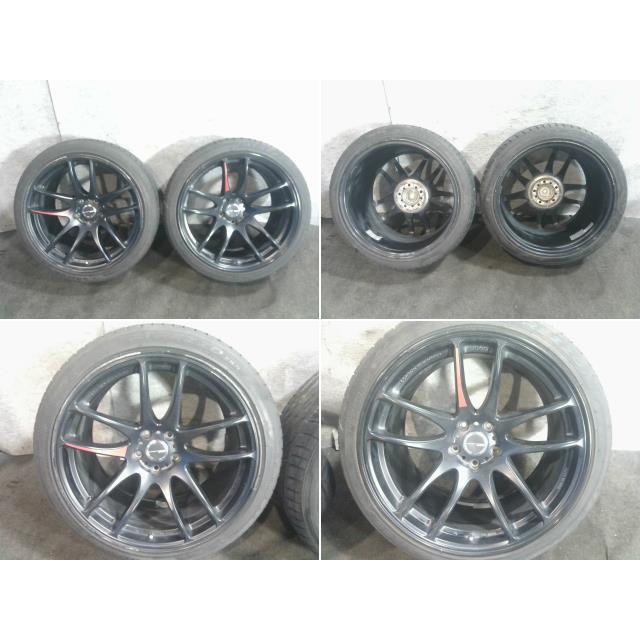 WORK EMOTION 19インチ 社外ホイール 2本セット 19×10.5J +32 PCD114.3 