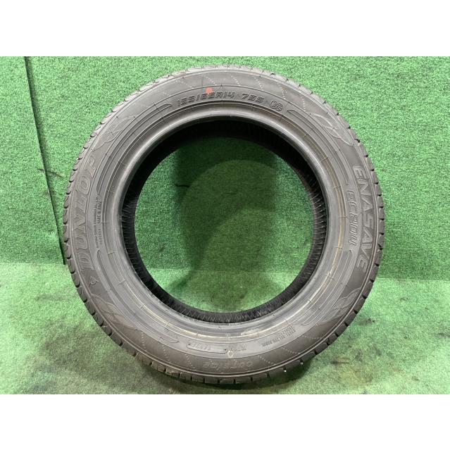 14インチ タイヤ 1本 ダンロップ 155/65R14 2024年製 溝残7ミリ