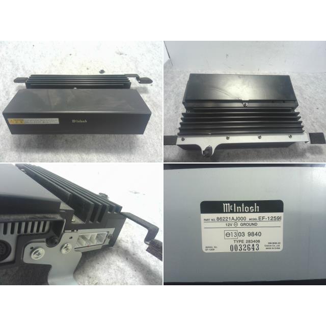 レガシィ BM/BR系 純正オプションオーディオ マッキントッシュ レガシィ BM/BR系 純正オプションオーディオ マッキントッシュ