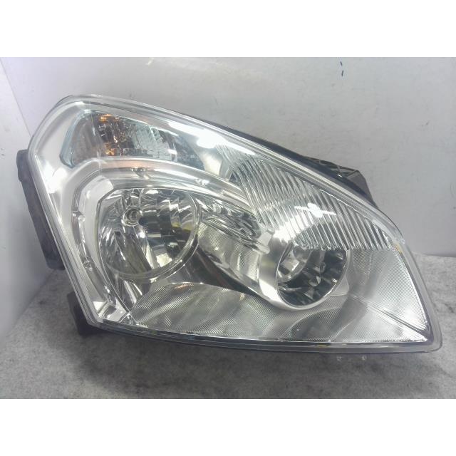 日産ライト デュアリス KJ10 右ヘッドランプ デュアリス DBA-KJ10 ヘッドランプ 右 20S QAB ヘラー 1EE 009974-08