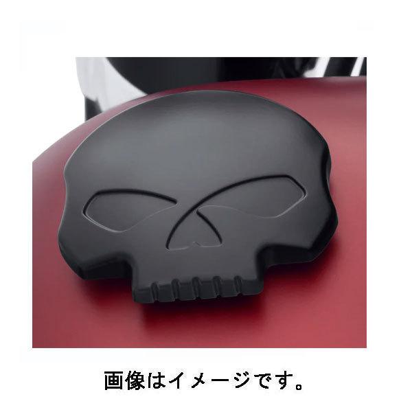 ハーレーダビッドソン(HD) 純正 ブラックスカル フューエルキャップ ブラック 61100103A a07730514エスエール