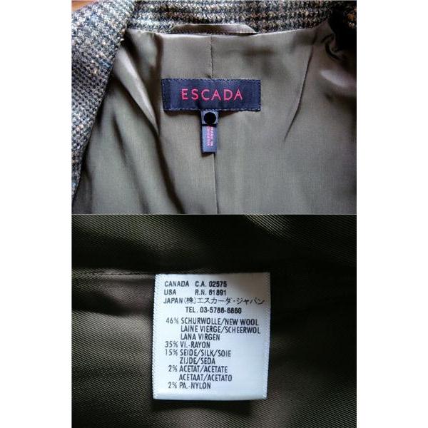 美品】 エスカーダ ESCADA ブラックフォーマル ジャケット ニュー 