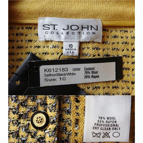 St.John セントジョン アパレル レディーススタンドカラージャケット 