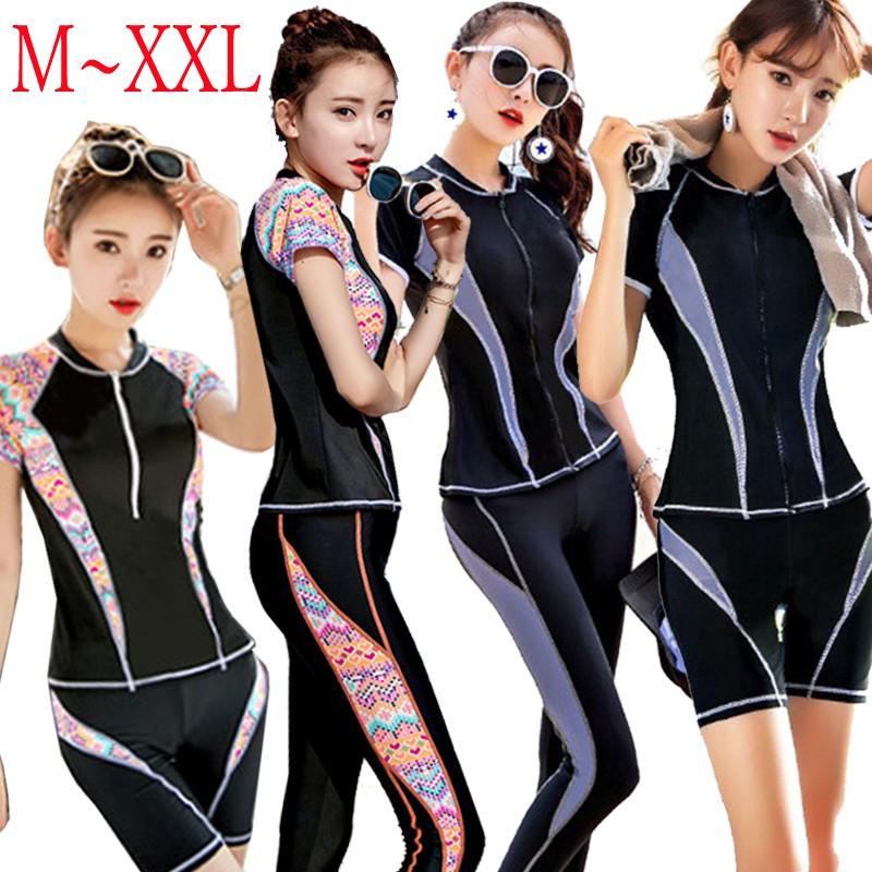 フィットネス水着 セパレート水着 レディース パッド付 可愛い 体系カバー レギンス スパッツ ランニング 水着 S M L Mizf 01 Mizf 01 Joliejoie 通販 Yahoo ショッピング