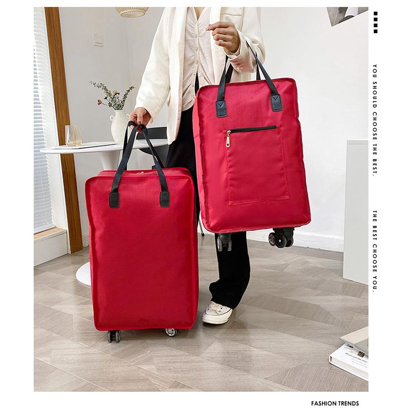 キャリーバッグ トートバッグ 折りたたみ 大容量 ショッピングカート 2way キャスター付き ソフトキャリーケース 防水 軽量 スーツケース