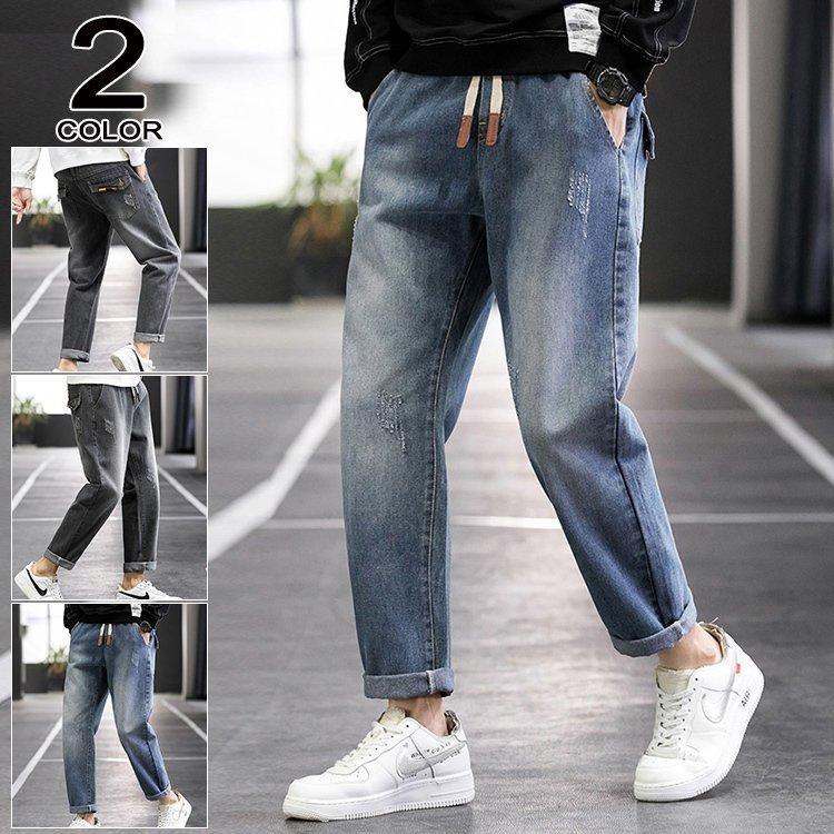 メンズファッション 和風 スキニーパンツ メンズ スキニーデニム ジーンズ デニムパンツ ストレッチ チノパン 伸縮 黒 ブラック アンクル 秋物 春服 夏服 Swtgcnedap Boulevardrestaurants Com