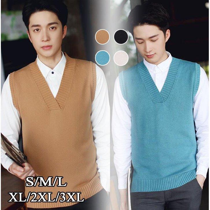 メンズファッション 大人気 ニットベスト メンズ Vネック 大きいサイズ ビジネスベスト 男性 オフィス カジュアル 紳士服ニットベスト 通勤メンズセーター Kmgf1qdbxj Startuup Fr