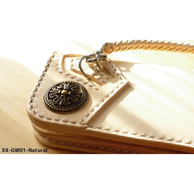 姫路ヌメ革】ハンドメイド牛革100%ショートウォレット 2つ折り財布