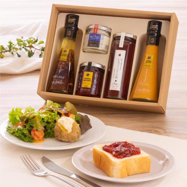 内祝い お返し ギフト ジャム ドレッシング セゾンファクトリー  バラエティーギフト30NI SS-30NI 送料無料（Yahoo!・セゾンファクトリーYahoo!ショップ）