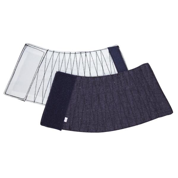 デニム手甲　10双セット　WG-020　日光物産　汚れが目立たない　マジックテープ式