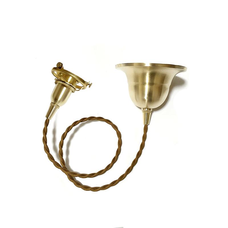 照明器具 ペンダントライト 真鍮製 ソケット (ランプシェード 照明器具 ペンダントライト 真鍮製 ソケット (ランプシェード