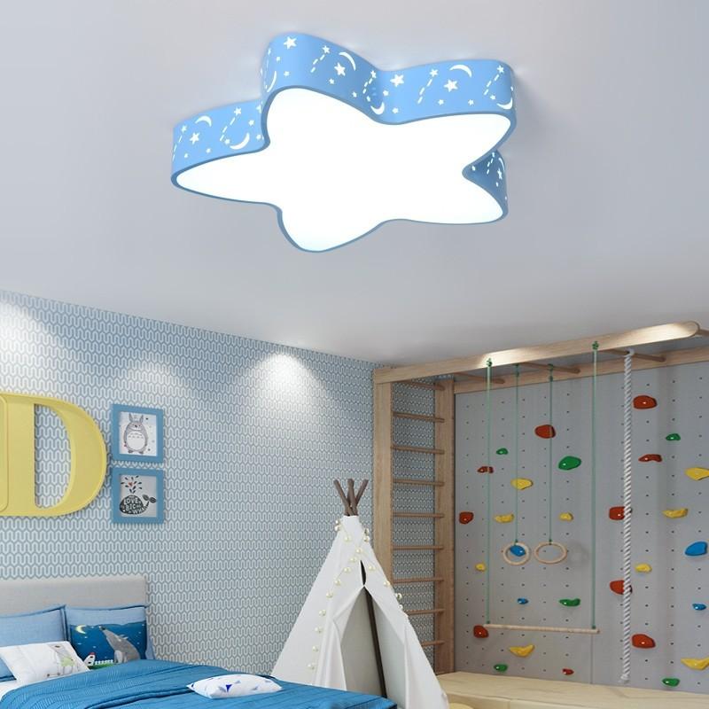 シーリングライト 星型デザイン 無段階調光調色タイプ 暖色・冷色 調光