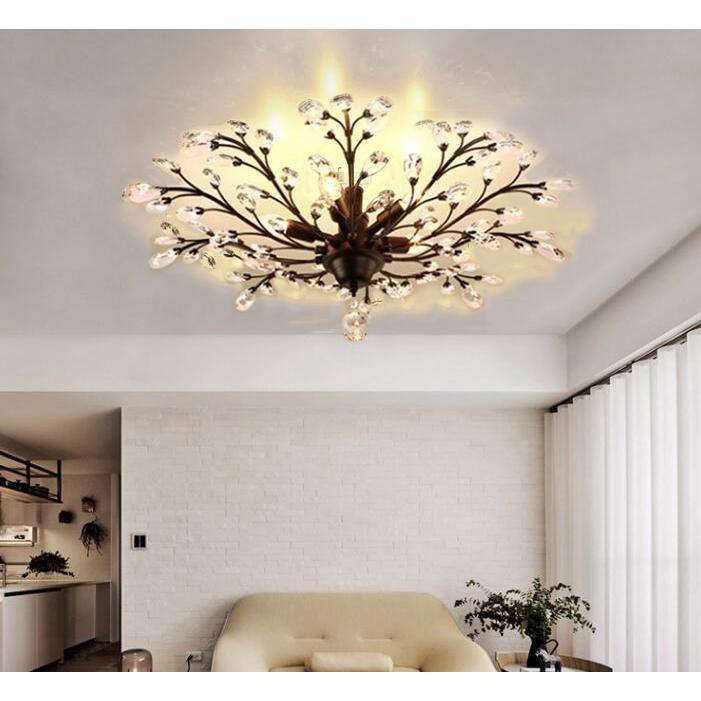 シャンデリア 4灯 照明器具 LED 天井照明 シーリングライト 豪華 家電