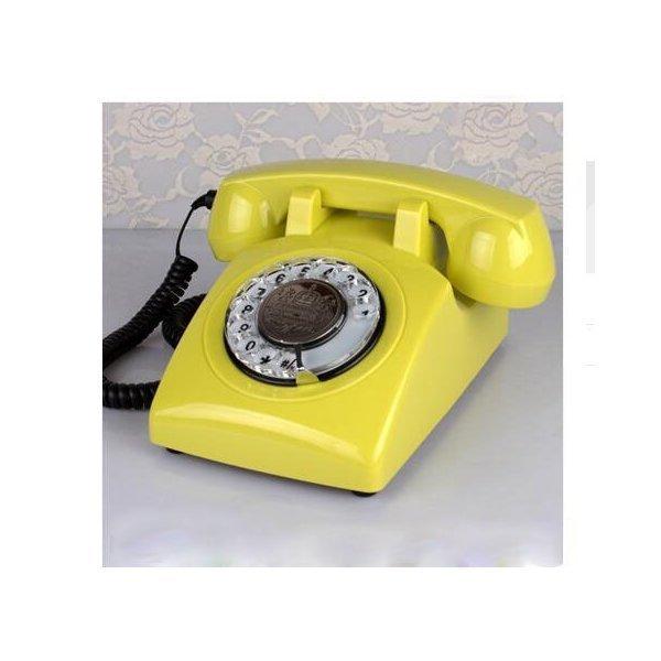 2955円 パーティを彩るご馳走や 特価 送料無料 電話機 レトロ 親機 固定電話 置物 おしゃれ 回す インテリア プレゼント 装飾
