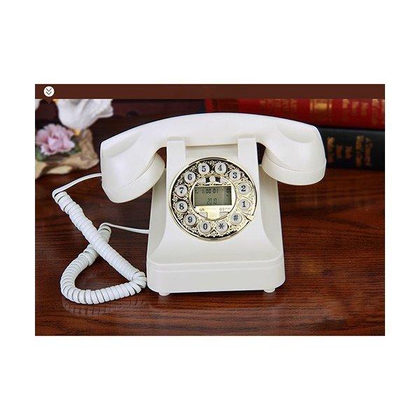 送料無料 国内配送 電話機 レトロ 親機 固定電話 置物 プレゼント 1800 旧式 装飾 おしゃれ インテリア