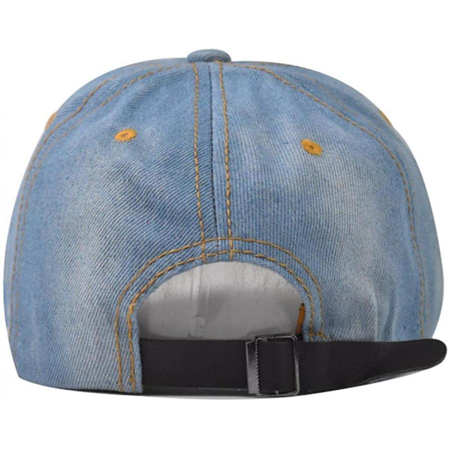 Babsully ハット レディース 大きいサイズ キャップ デニムキャップ 調整可能 帽子 おしゃれ お洒落 Uv カット Sp135 贅沢屋の