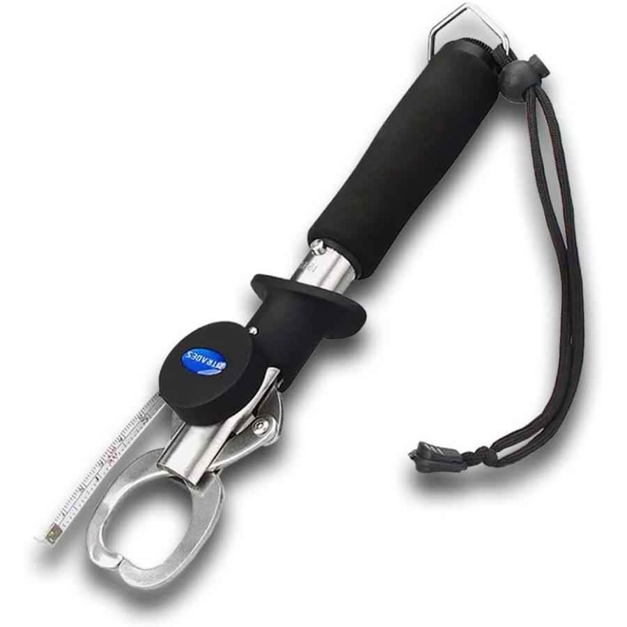 楽天ランキング1位 サファイア 計量 Th093 釣り具 魚掴み器 フィッシュグリップメジャー キャッチャー 計量機能付き メジャー付き フィッシュグリップ フィッシングメジャー はかり Www Sohojapanesedining Com