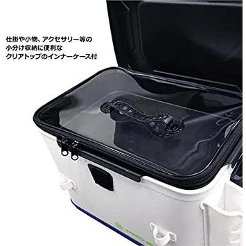 浜田商会 プロマリン EVA船用タックルバッグ AEK405 40cm ホワイト(tj037)|saitostore|02