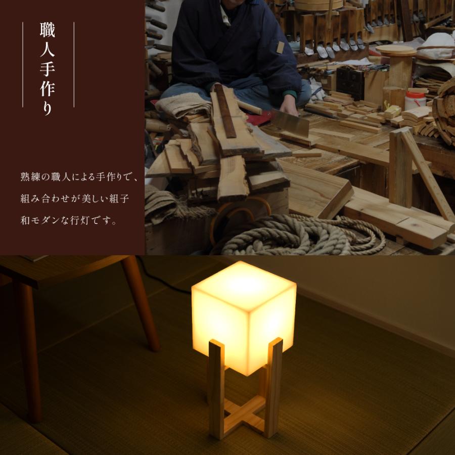 P15倍 照明 フロアライト 行灯 日本製 和風照明 和風タイプ 台形