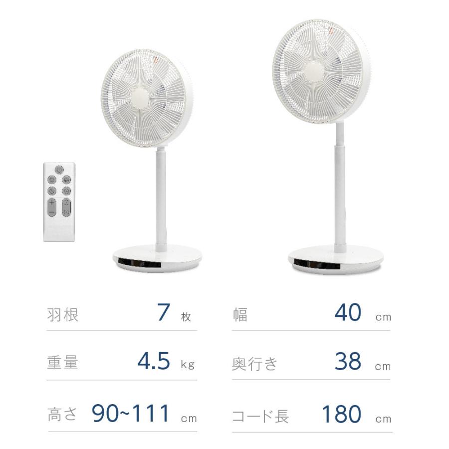サーキュレーター DCモーター　静音強風 扇風機 兼用 風量6段階調節 111 TAKASYOU サーキュレーター 扇風機 DCモーター 12段階風量調節 7