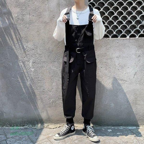 メーカー直売 簡単なtシャツを合わせたミニマルコーデ 通学通勤 柔らか ゆったり カッコイイ カジュアル オーパーオール 薄手 グリーン ブラック ロング 秋冬春 サロンペット メンズファッション スーツ フォーマル Www Diresatumbes Gob Pe