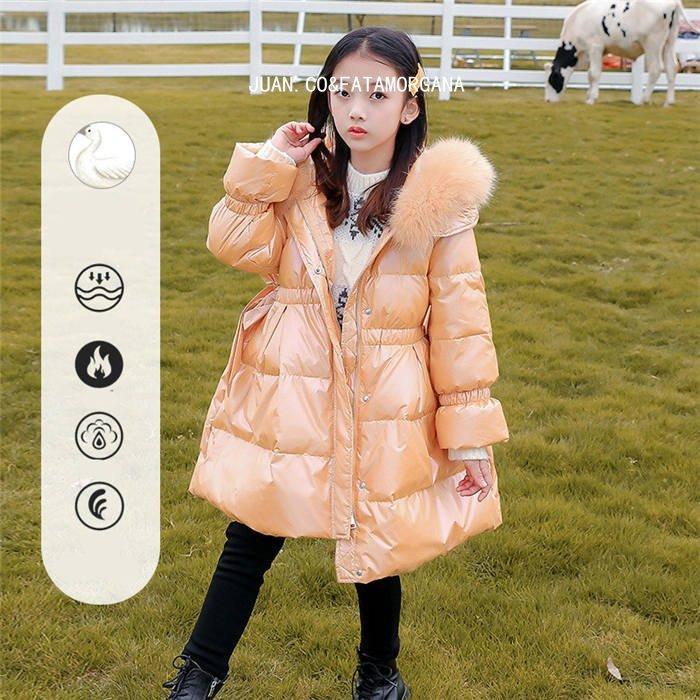 通販でクリスマス キッズ ダウンコートアウター ジャケット ロングコート 女の子 ダウンジャケット ダウンジャケット ふわふわ キッズ 子供服 中綿ジャケット ジャケット ロングコート 女の子 男の子 ベビー服 シューズ Itse Edu Co