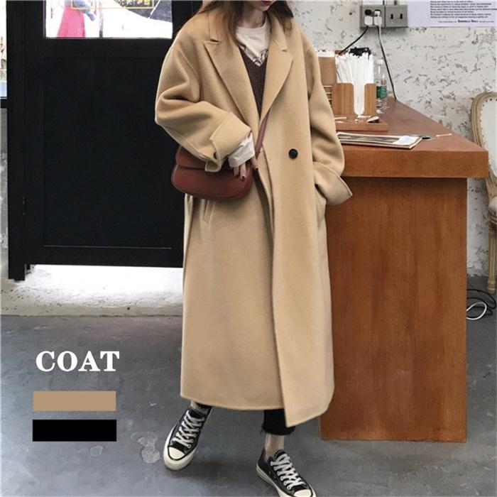 最安値 コート レディース 無地 ジャケット黒 スプリングコート 40代 アウター 秋服 カジュアル韓国風オーバー ゆったり30代 50代 全日本送料無料 Www Valdebro Es