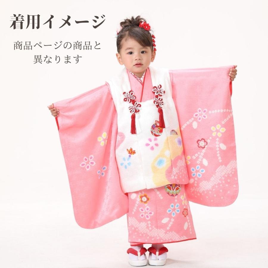 七五三3歳着物 被布セット 正絹 手描き友禅 ピンク 七五三3歳着物 被布セット 正絹 手描き友禅 ピンク - メルカリ