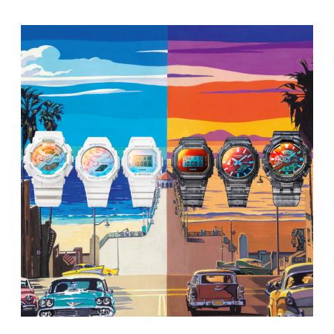 G-SHOCK BEACH TIME LAPSEシリーズ DW-5600TLS-8JF : さいとう