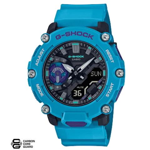 G-SHOCK カーボンコアガード構造 ブルー GA-2200-2AJF : さいとう時計