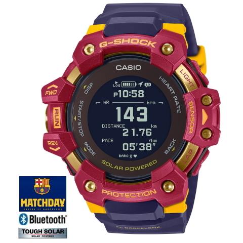 G-SHOCK G-SQUAD FCバルセロナ Matchday コラボモデル 心拍計 GPS 機能