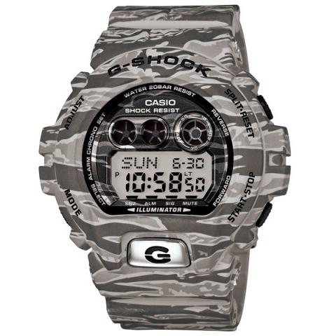 G-SHOCK 【Camouflage Series】 タイガーストライプ迷彩 グレー GD 