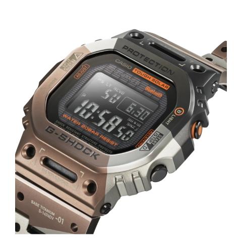 G-SHOCK フルメタル チタン ジオメトリックカモフラージュ GMW