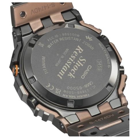 G-SHOCK フルメタル チタン ジオメトリックカモフラージュ GMW