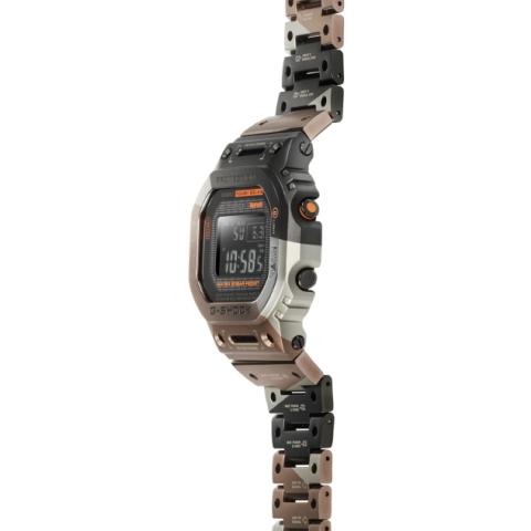 G-SHOCK フルメタル チタン ジオメトリックカモフラージュ GMW 