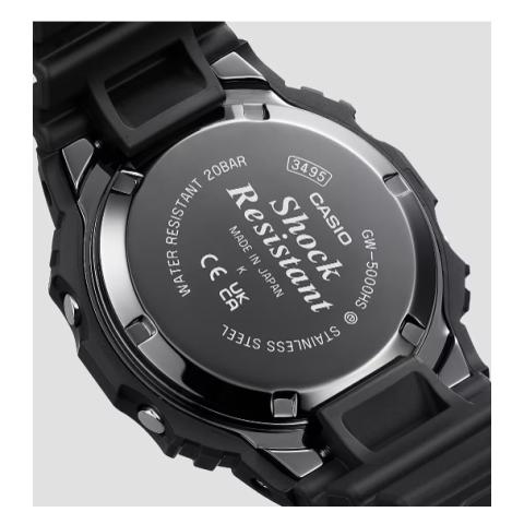 G-SHOCK スクリューバック モノトーンカラーモデル GW-5000HS-1JF