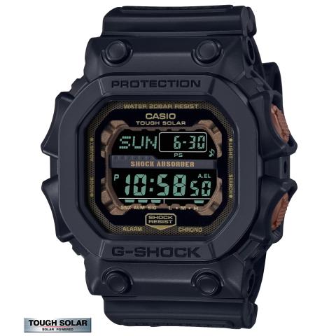 【ほぼ未使用・タグ付】GX-56RC-1JFタフソーラー G-SHOCKブラック G-SHOCK タフソーラー TEAL AND BROWN COLORシリーズ GX-56RC-1JF