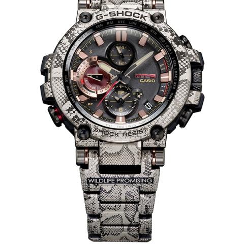 極美品　G-SHOCK　ジーショック　MTG-B1000WLP-1AJR G-SHOCK MT-G WILDLIFE PROMISING 2020年モデル MTG-B1000WLP-1AJR