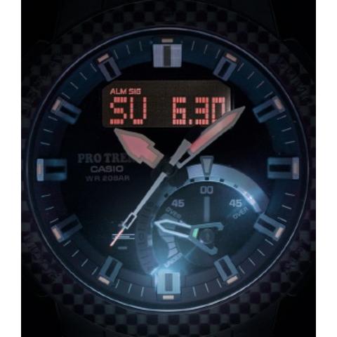 CASIO PRO TREK PRW-7000X-1JR カーボンベゼル PRO TREK PROTREK Multi Field Line carbon Edition カーボンベゼル