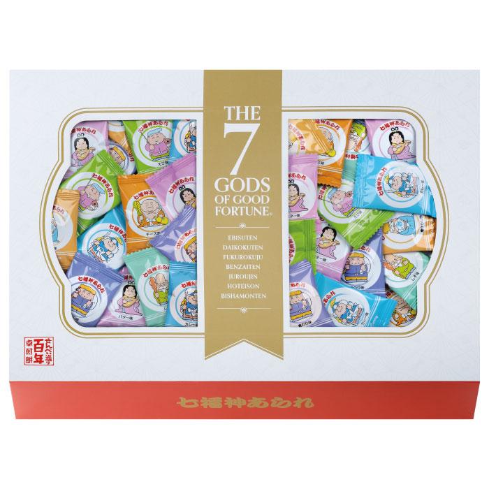 AB-15 七福神あられ[紅白][箱入/7種・360g] : せんべい造り百年・幸