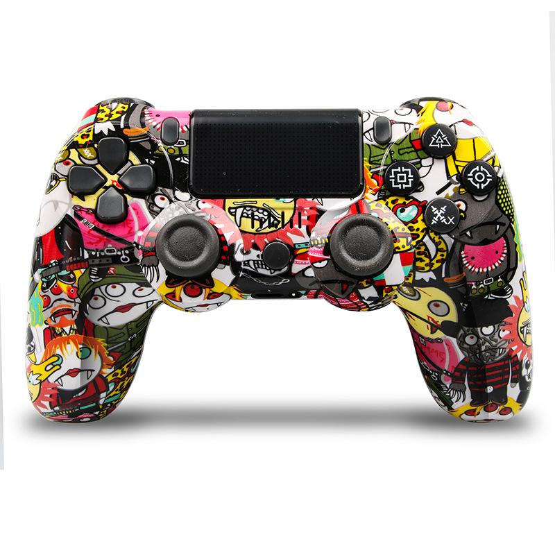 Ps4 ワイヤレス コントローラー プレステ 4 Playstation 4 互換品 Ps4 Pro 対応 無線 加速度 振動 重力感応 6軸機能 高耐久ボタン Pc接続可能 App028 島津雑貨屋 通販 Yahoo ショッピング